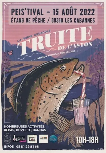 Notre premier festival, le 15 août, pour les 70 ans de la pisciculture